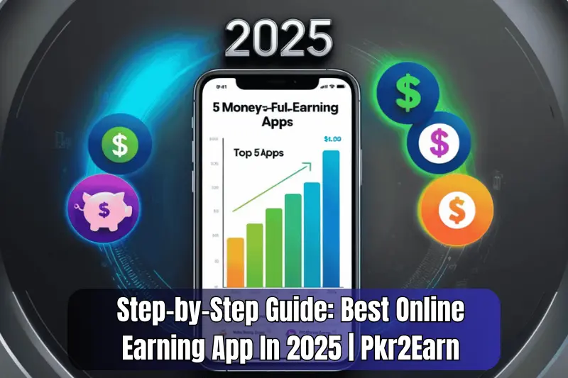 step-by-step guide best online earning app In 2025 pkr2earn