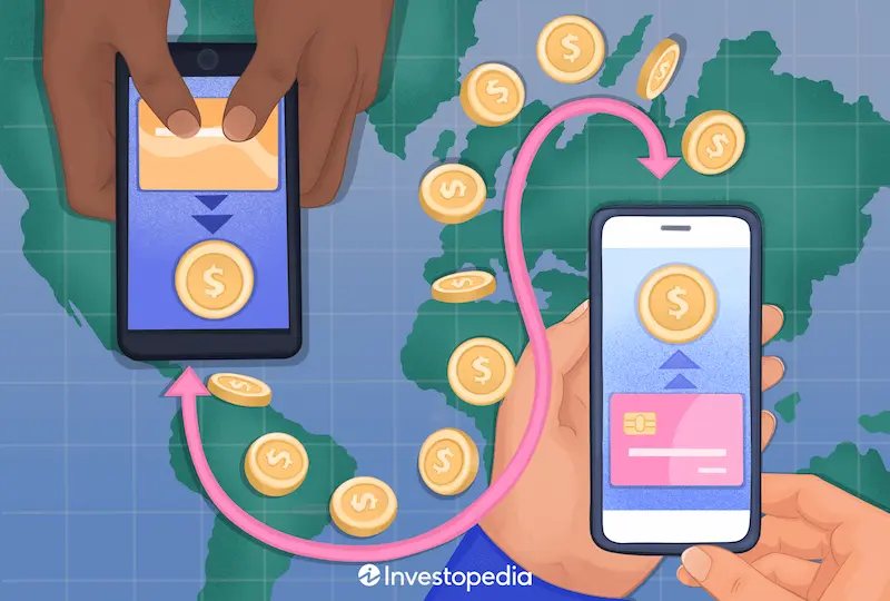 how online money transfer apps actually work